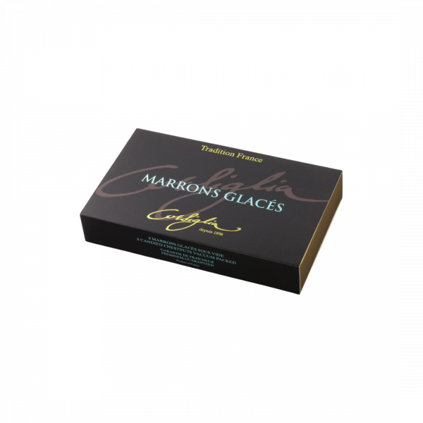 Corsiglia "Marrons Glacés", Maroni in Zuckerglasur, 8 Stück einzeln verpackt, 160g